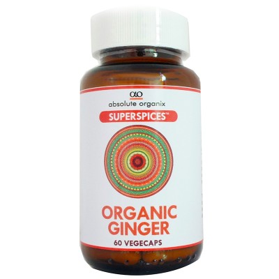SuperSpices Organic Ginger Capsules