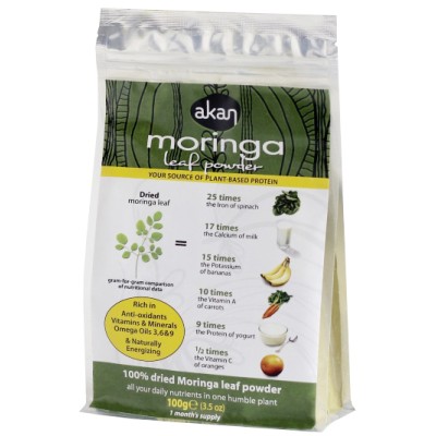 Akan Moringa Powder, 100g