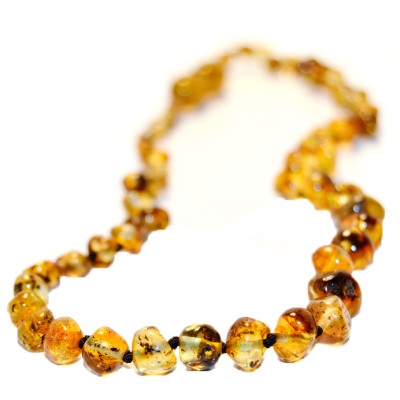 Baltic Amber for Africa Green Teething Necklace