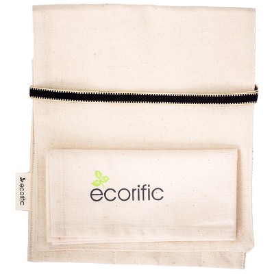 Ecorific Roll Up Cutlery Pouch with Napkin