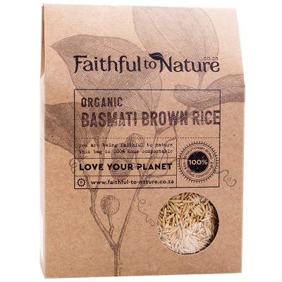 Faithful to Nature Organic Basmati Brown Rice