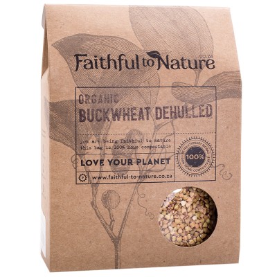 Faithful to Nature Organic Buckwheat Dehulled