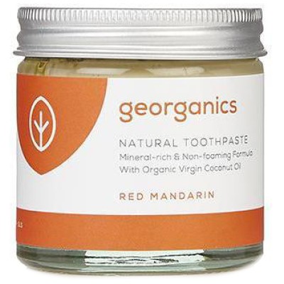Georganics Natural Mineral-Rich Toothpaste - Red Mandarin