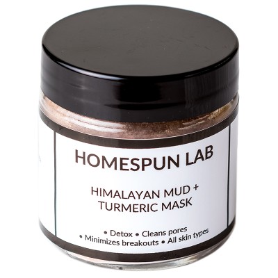 Homespun Lab Himalayan Mud + Turmeric Mask Powder