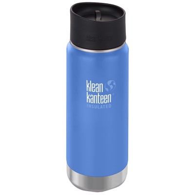 Klean Kanteen Insulated Flask with Café Cap - Pacific Sky Blue