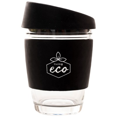 Living Eco Glass Mug - Black 