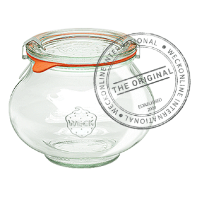 Weck Deco Glass Jar
