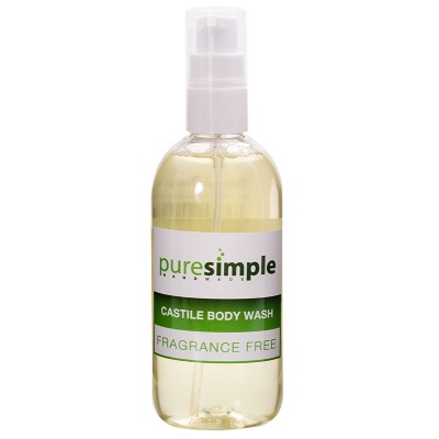 Pure Simple Fragrance-Free Castile Body Wash