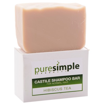 Pure Simple Shampoo Bar Hibiscus Tea