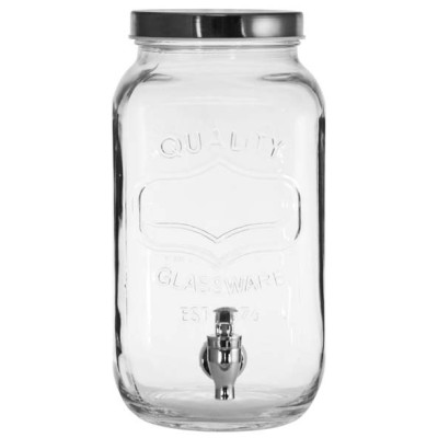 Regent Glass Beverage Dispenser  3,3 litres