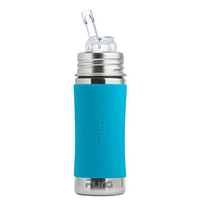 Pura Stainless Steel Aqua Straw Bottle