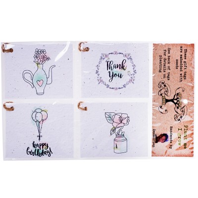 Growing Paper Gift Tag Pack