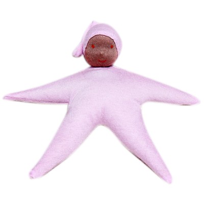 Soulplay Star Baby in Soft Pink - Brown