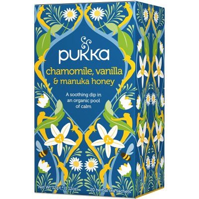 Pukka Chamomile Vanilla & Manuka Tea