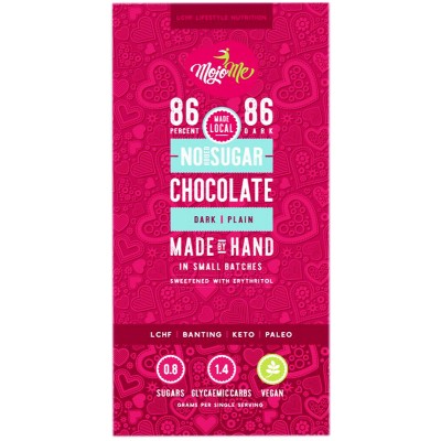 Mojo Me Sugar Free Chocolate Plain Dark