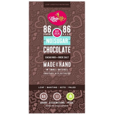 Mojo Me Sugar Free Chocolate Cacao Nib & Rock Salt