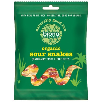 Biona Sour Snakes Organic