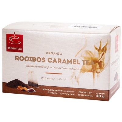 Khoisan Tea Organic Rooibos Caramel Envelope