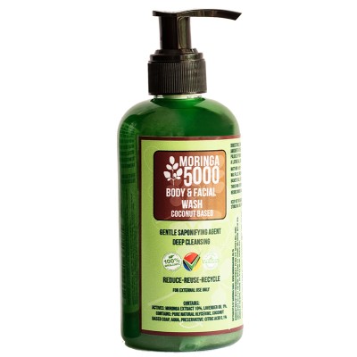 Moringa 5000 Moringa Body & Face Wash 250ml