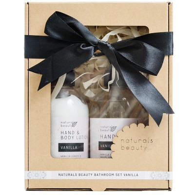 Naturals Beauty Vanilla Bathroom Set