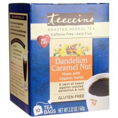 Teeccino Chicory Tea Dandelion Caramel Nut