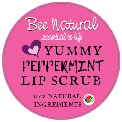 Bee Natural Yummy Peppermint Lip Scrub