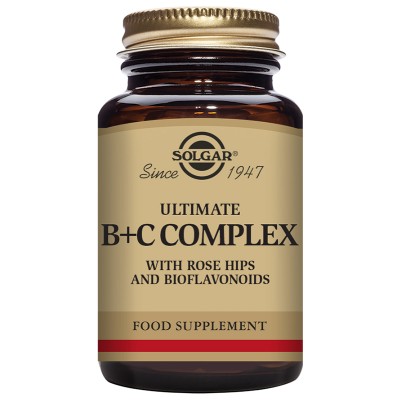 Solgar Ultimate B Plus C Complex Tablets 
