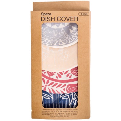 Spaza Safari Bowl And Dish Cover - Set of 4 