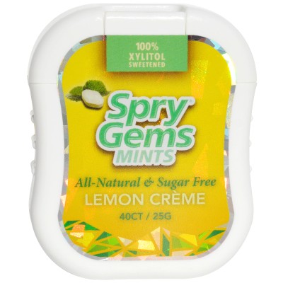 Spry Gems Lemon Creme Mints