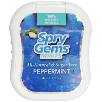 Spry Gems Peppermint Mints