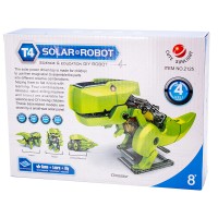 Solar Green Dinosaurs Transformer Solar Robot Kit