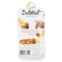 Buttanutt Chocolate Macadamia with Dried Banana - Snack Pack