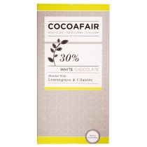 Cocoafair Lemongrass & Cilantro White Chocolate 