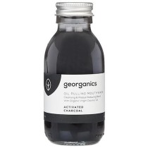 Georganics Oil Pulling Mouthwash - Activated Charcoal