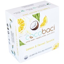 CocoBaci 15 Day Oil Pulling Program - Lemon & Fennel Sparkle