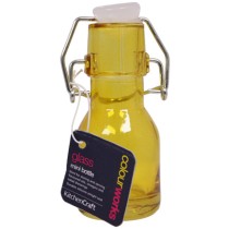 Colourworks Miniature Colourful Glass Bottle - Yellow