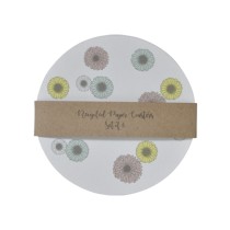 Growing Paper Recycled Paper Coasters - Round 