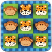 Stephen Joseph Zoo Magnetic Tic Tac Toe Set