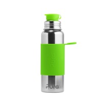 Pura Stainless Steel Sport Bottle - Green 850ml