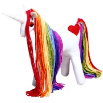Soulplay Rainbow Unicorn - Red Heart