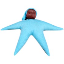 Soulplay Star Baby in Light Blue - Brown