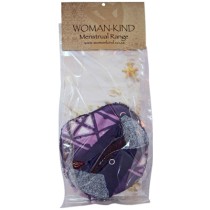 Woman-Kind Reusable Funky Fabric Pads Pack of 2 (Small)