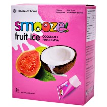 Smooze Fruit & Coconut Milk Ice - Pink Guava & Coco